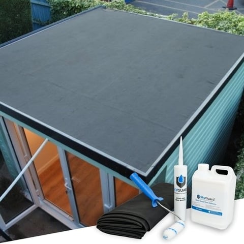 Rubber roof repair